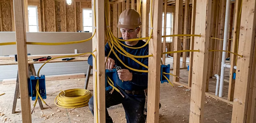 New Construction Wiring In Kennesaw