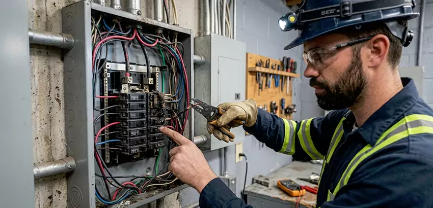 Breaker Box Short Circuit Repair in Kennesaw