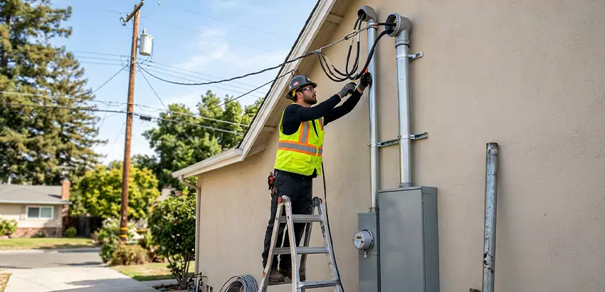Electrical Service Entrance and Mast Upgrade in Kennesaw