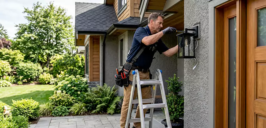 Outdoor and Exterior Light Fixture Installation in Kennesaw