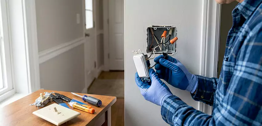 Motion Sensor Light Switch Replacement in Kennesaw