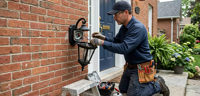Outdoor Fixture Repair in Kennesaw