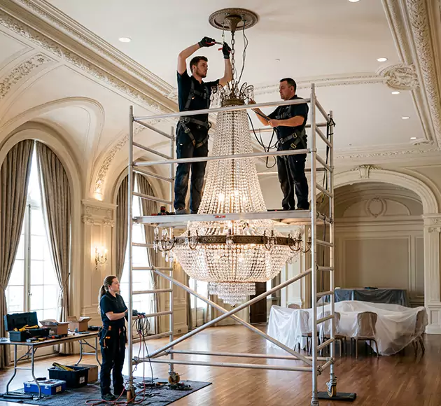 Professional Chandelier Installation: Your Local Fixture Team in Kennesaw, GA