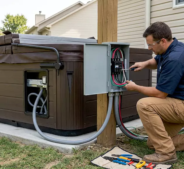 Professional Hot Tub Electrical Installation: Your Local Spa Wiring Team in Kennesaw, GA